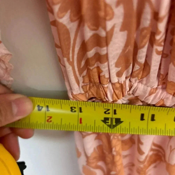 Super Natural By Secret Mission Womens Aviana Floral Maxi Dress Multicolor Sz L - Picture 4 of 10